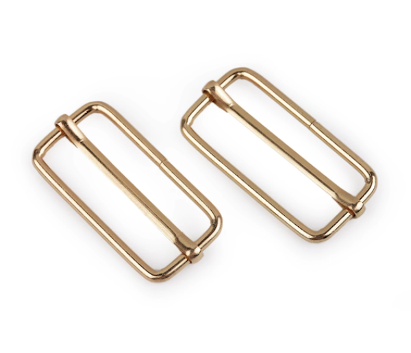 Stegschnalle Gold - 38 mm